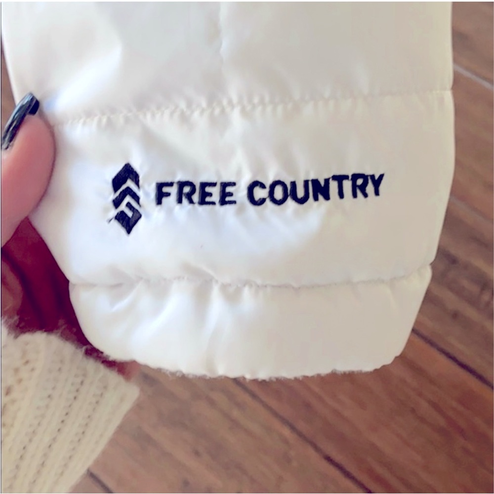 Free Country Women's Cloud Reversible Puffer Jacket, sz Large - Picture 3 of 4